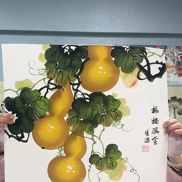 国画我是你的小可爱啊我的小可爱我的