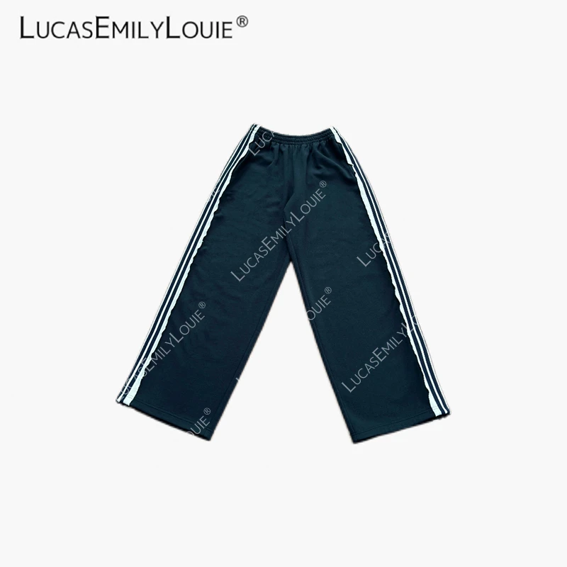 LUCASEMILYLOUIE欢姐0220校服裤松紧腰百搭休闲卫裤2510944