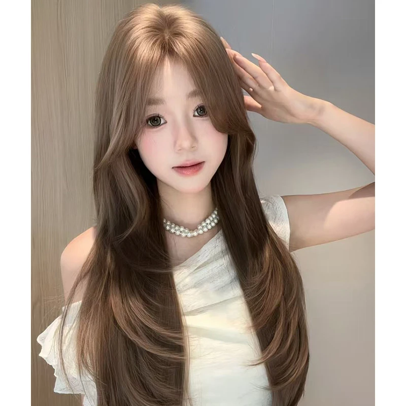 【冰岛日记】新升级发丝假发女长直发高层次全头套整顶假发
