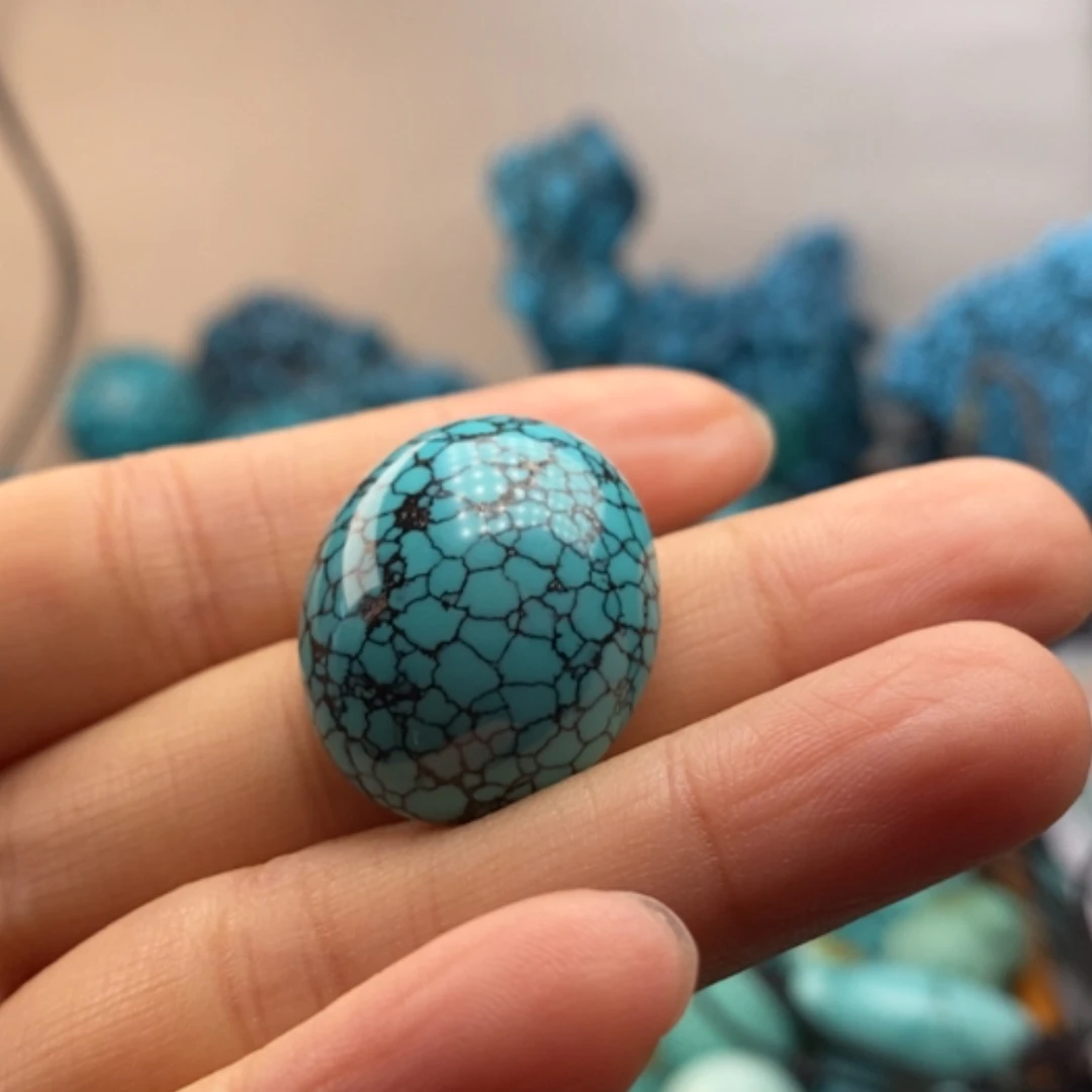 【闪购商品】未镶嵌绿松石珠宝半成品