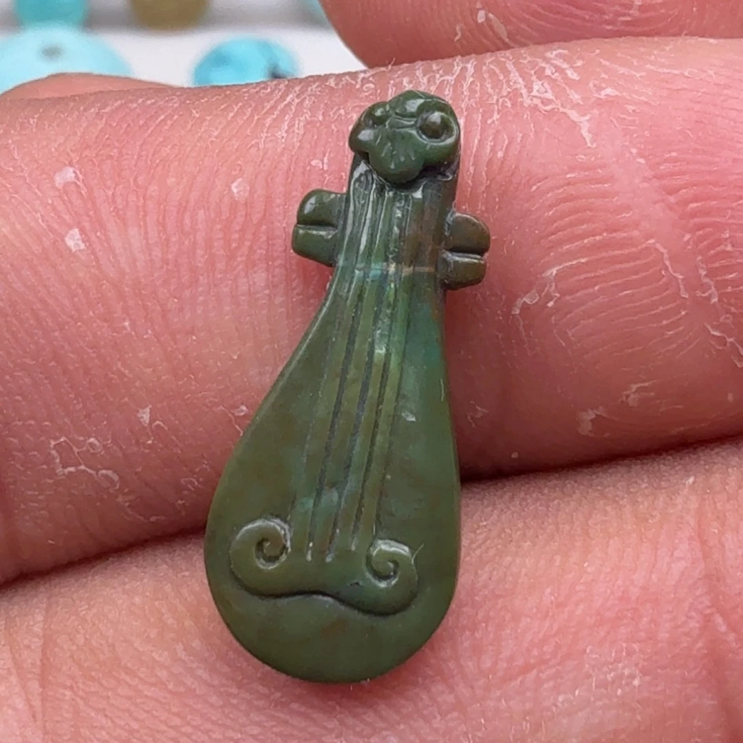 绿松石未镶嵌珠宝半成品