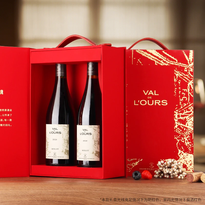 Lafite/拉菲雾禾山谷梅洛红酒 750ML 礼盒装