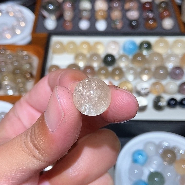 发晶单珠单珠单珠单珠单珠未镶嵌@**潘