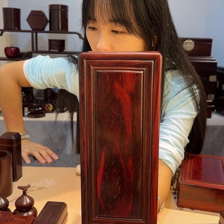 檀香紫檀（小叶紫檀）机关盒长二十一