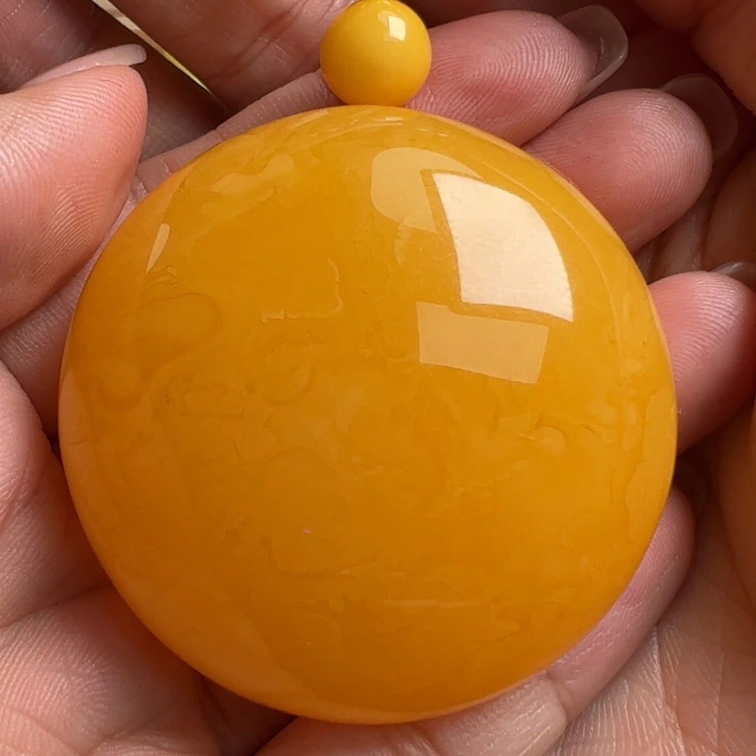 蜜蜡毛衣链未镶嵌无优化