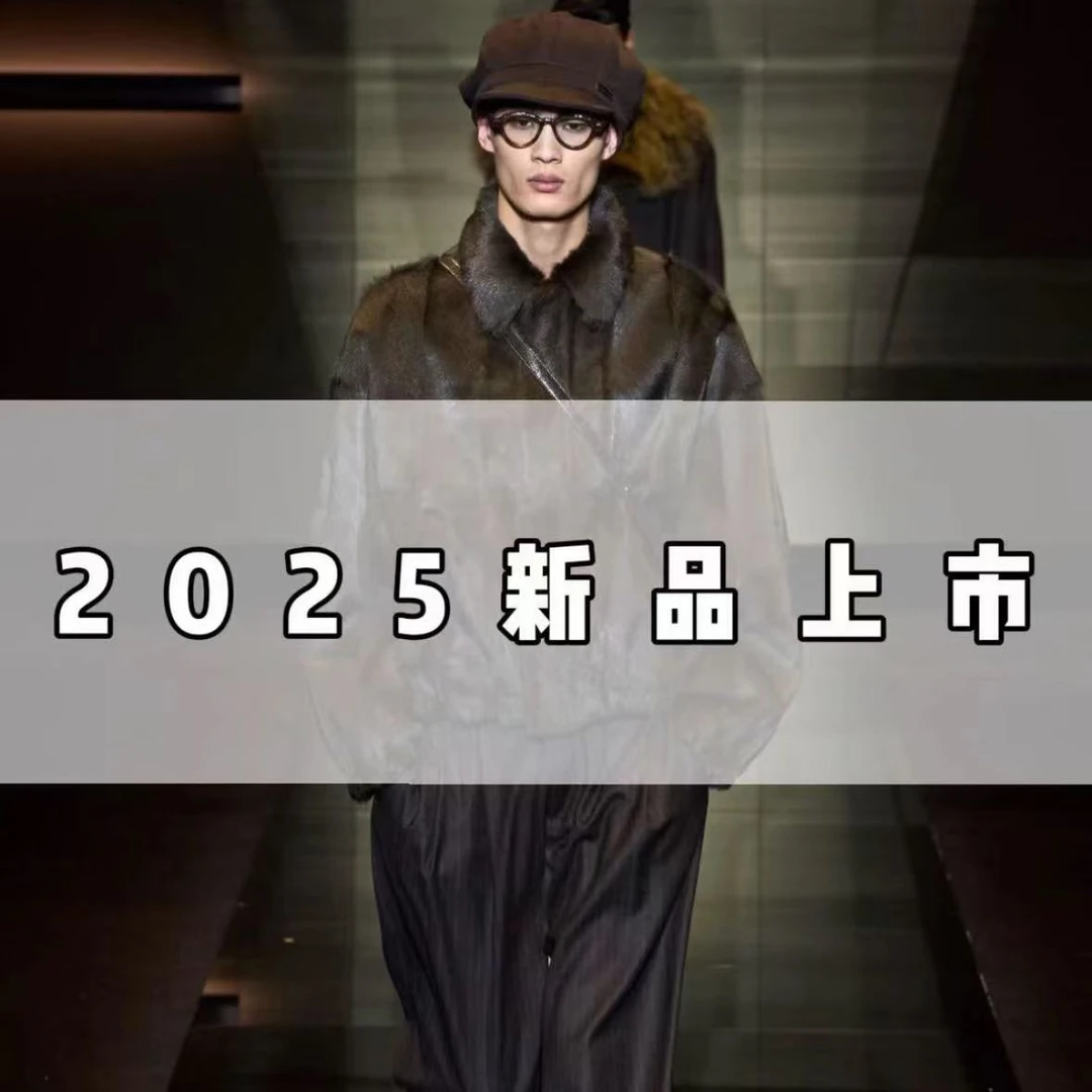 秋冬季时尚百搭保暖轻奢帽子羽绒服-12