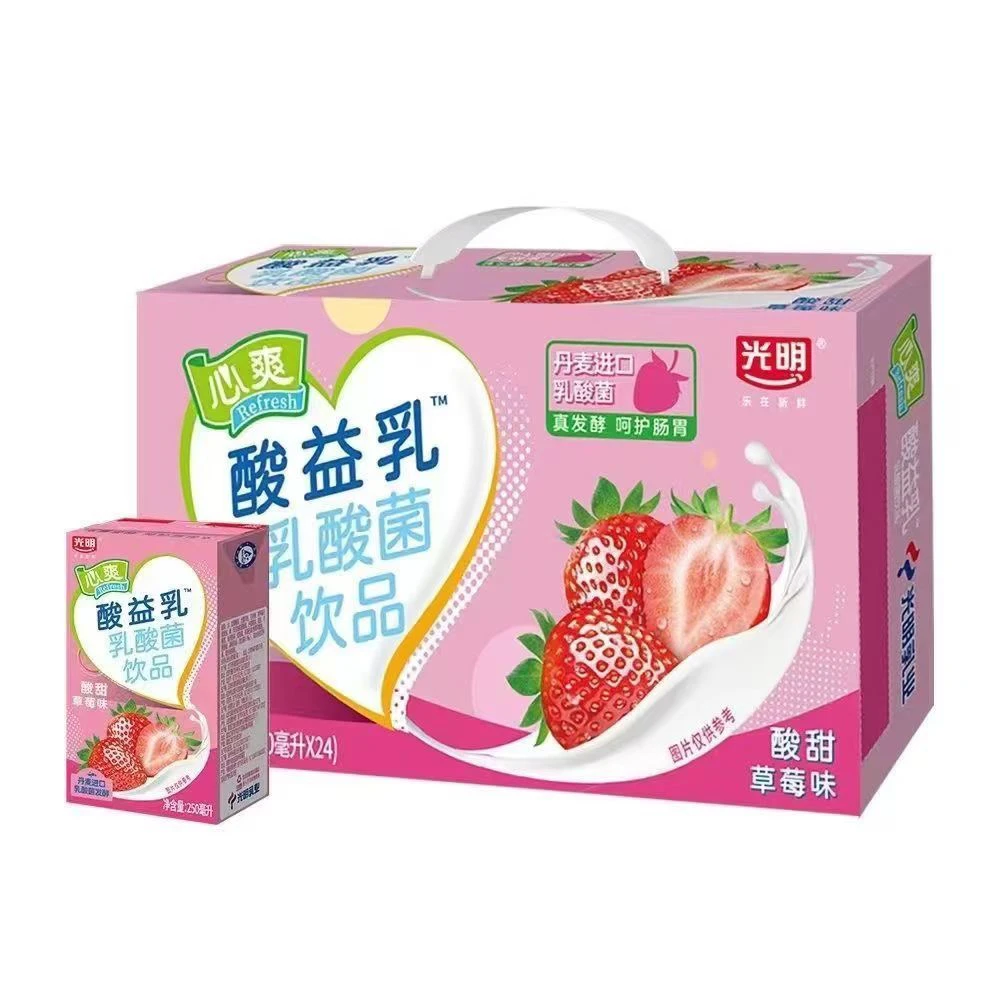【26年1月到期】光明心爽乳酸菌饮料250ml*24瓶【江浙沪皖】