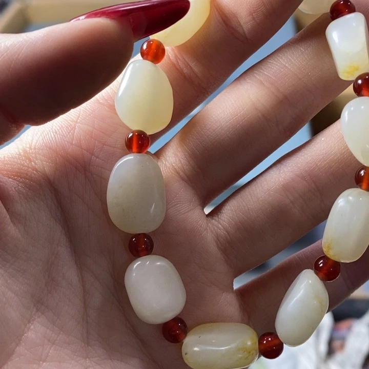 黑***马玛瑙/玉髓合金颈饰如图所示所拍即所得