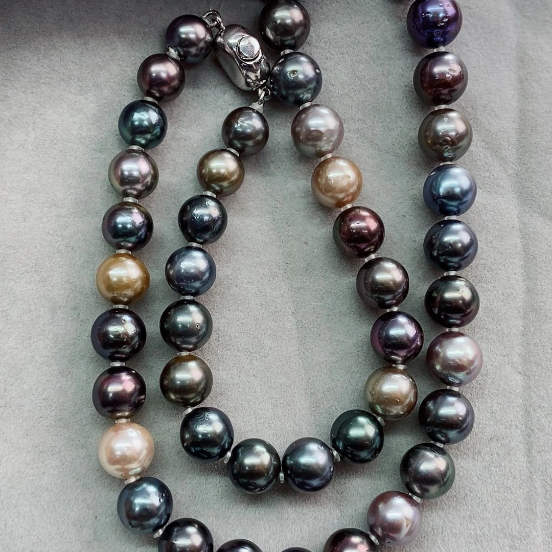 项链未镶嵌海水珍珠8-10