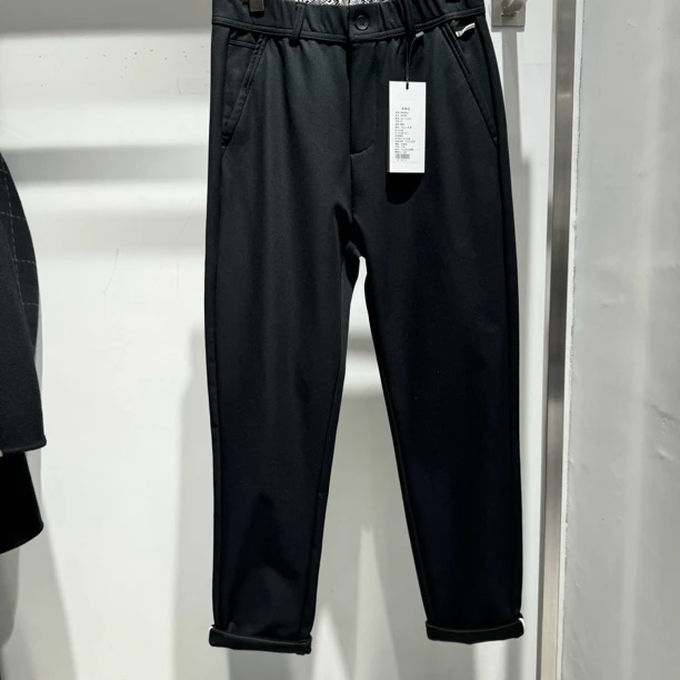 2025年长裤休闲裤百搭裤子微弹薄款直筒修身