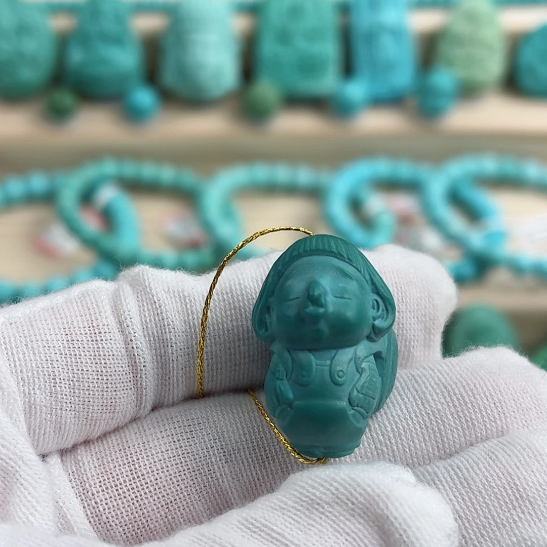 未镶嵌绿松石嘟嘟