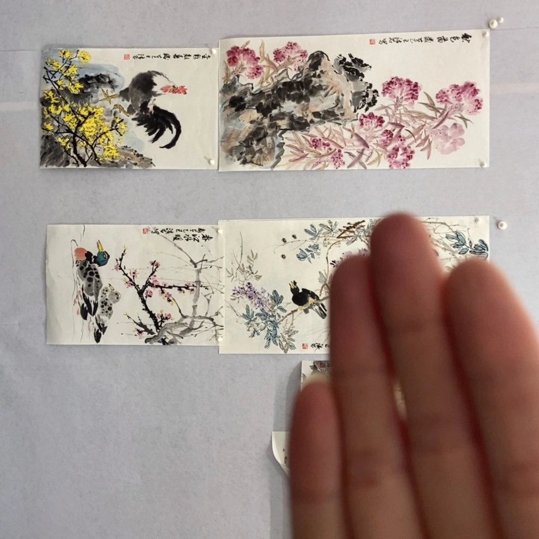 泉***夫国画墨鱼精品墨鱼精品