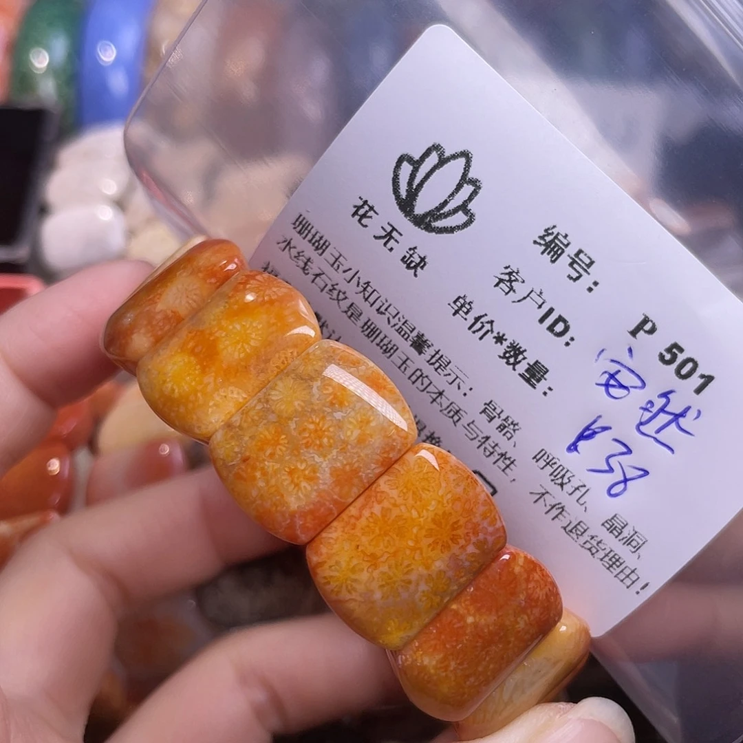 安***然未镶嵌手镯硅化玉