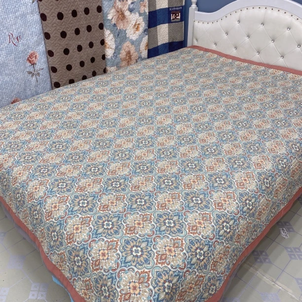 【欧花】四季亲肤莫代尔棉床盖，尺寸2米2.3