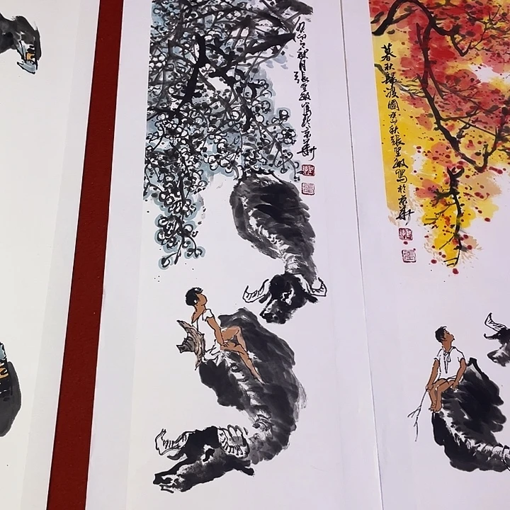 国画张圣敏先生纯手绘作品