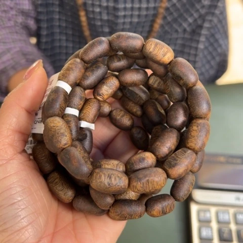 沉香手串白棋7克卡0.9多样性发1串