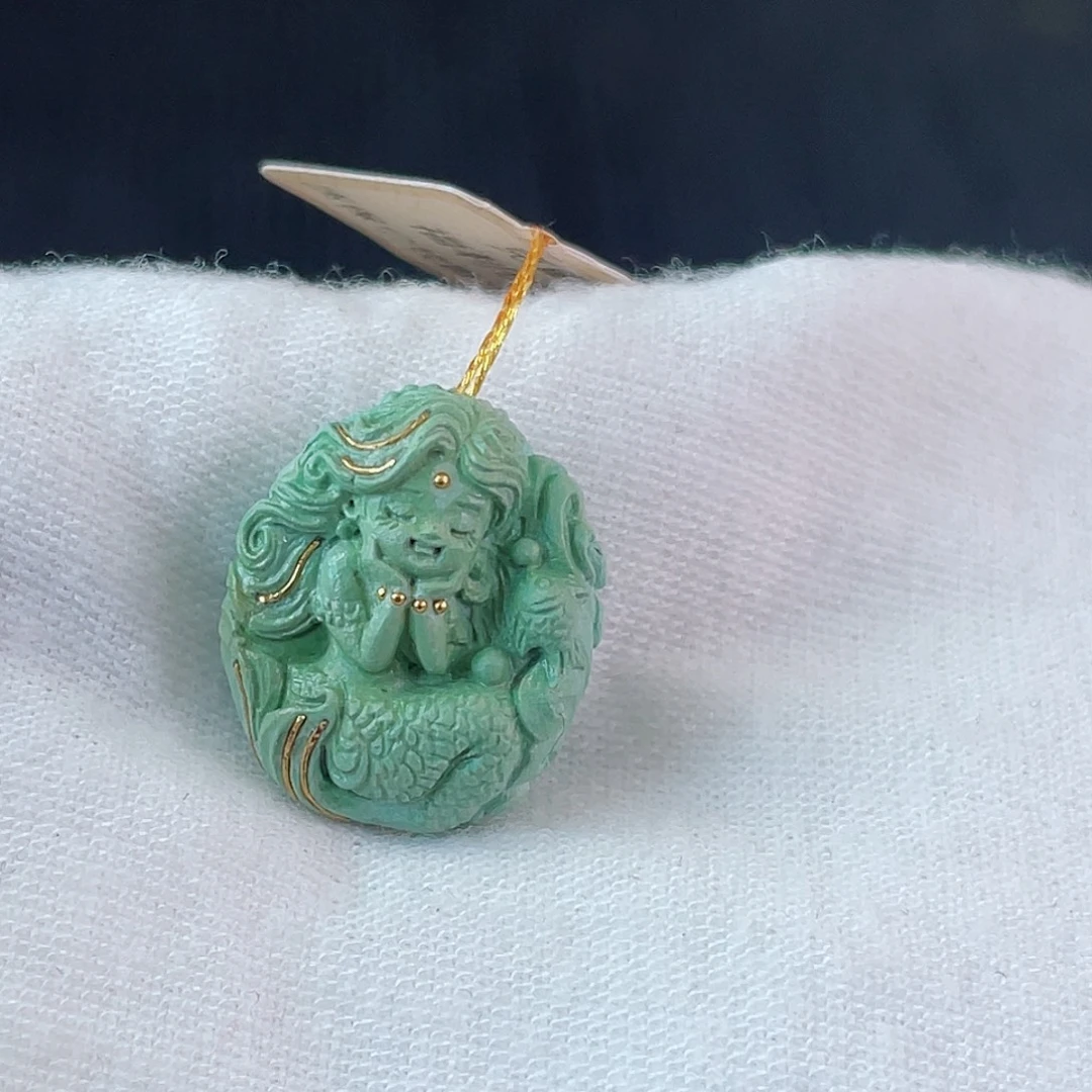 绿松石未镶嵌珠宝半成品