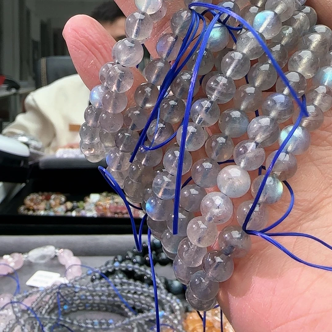 水晶手链未镶嵌灰月光