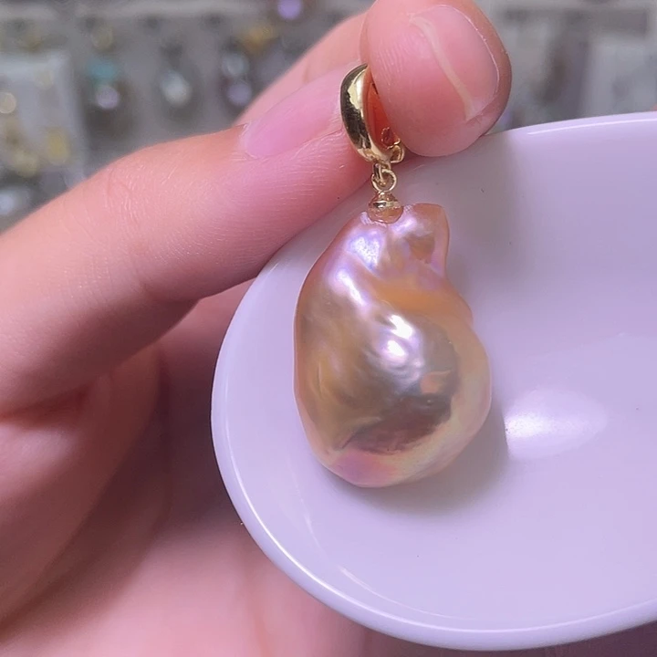 颈饰合金淡水珍珠16