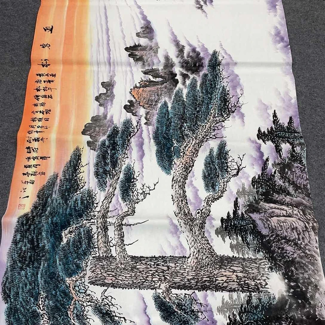 国画今天早上起来发现