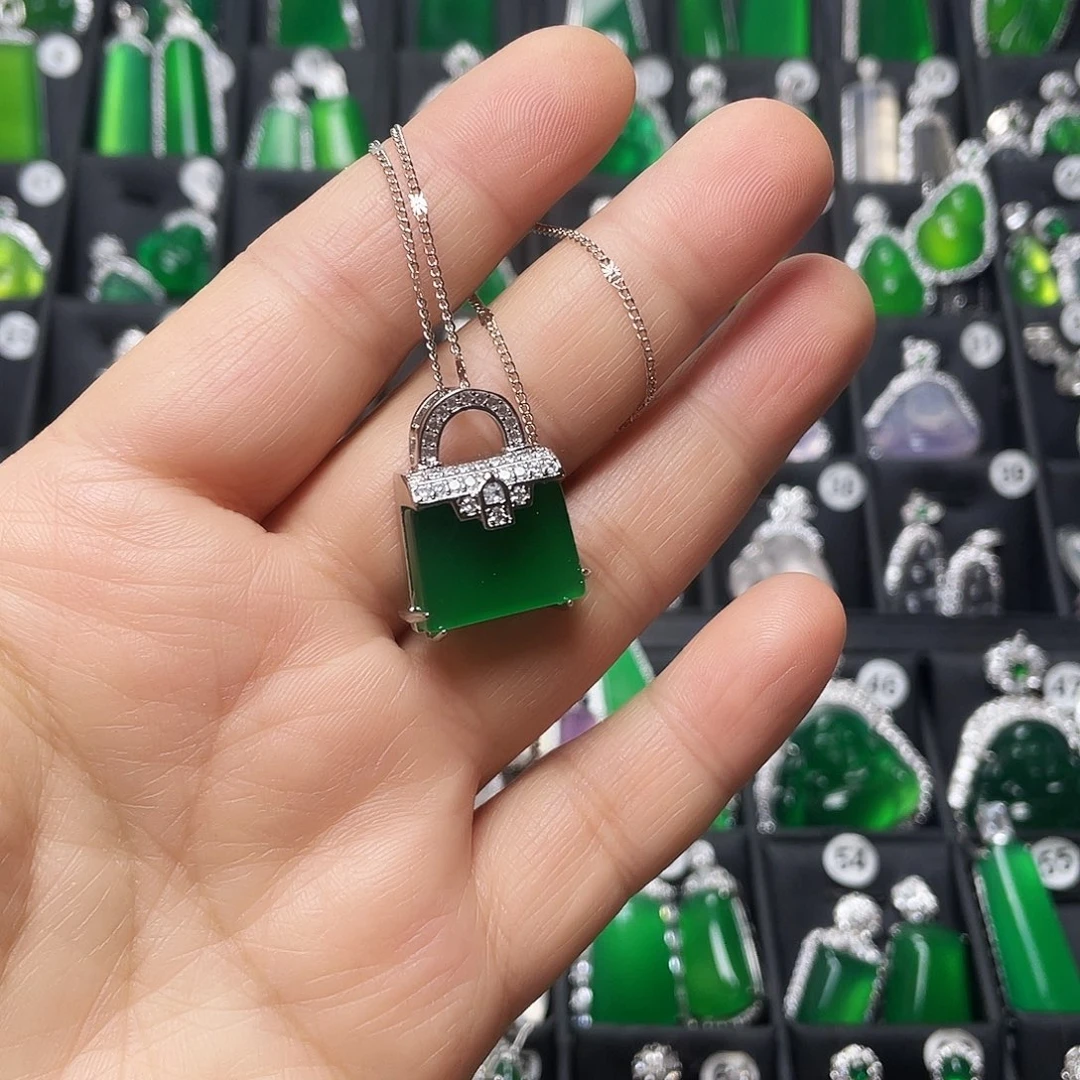 玛瑙/玉髓合金颈饰