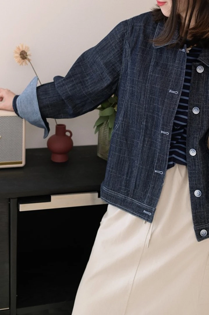 【杭州S姐精品女装】牛仔外套04087