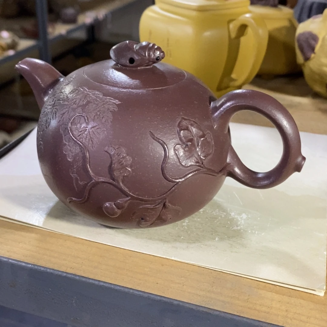 紫砂茶壶原矿手工238