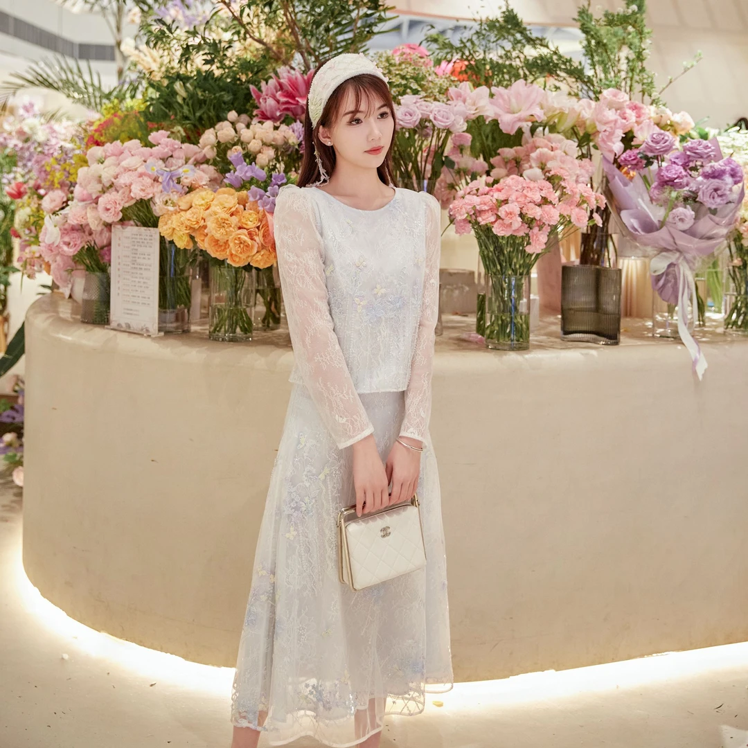 【宠粉专属】Marie Elie上衣半裙EAF11D08650 EAF11P08650