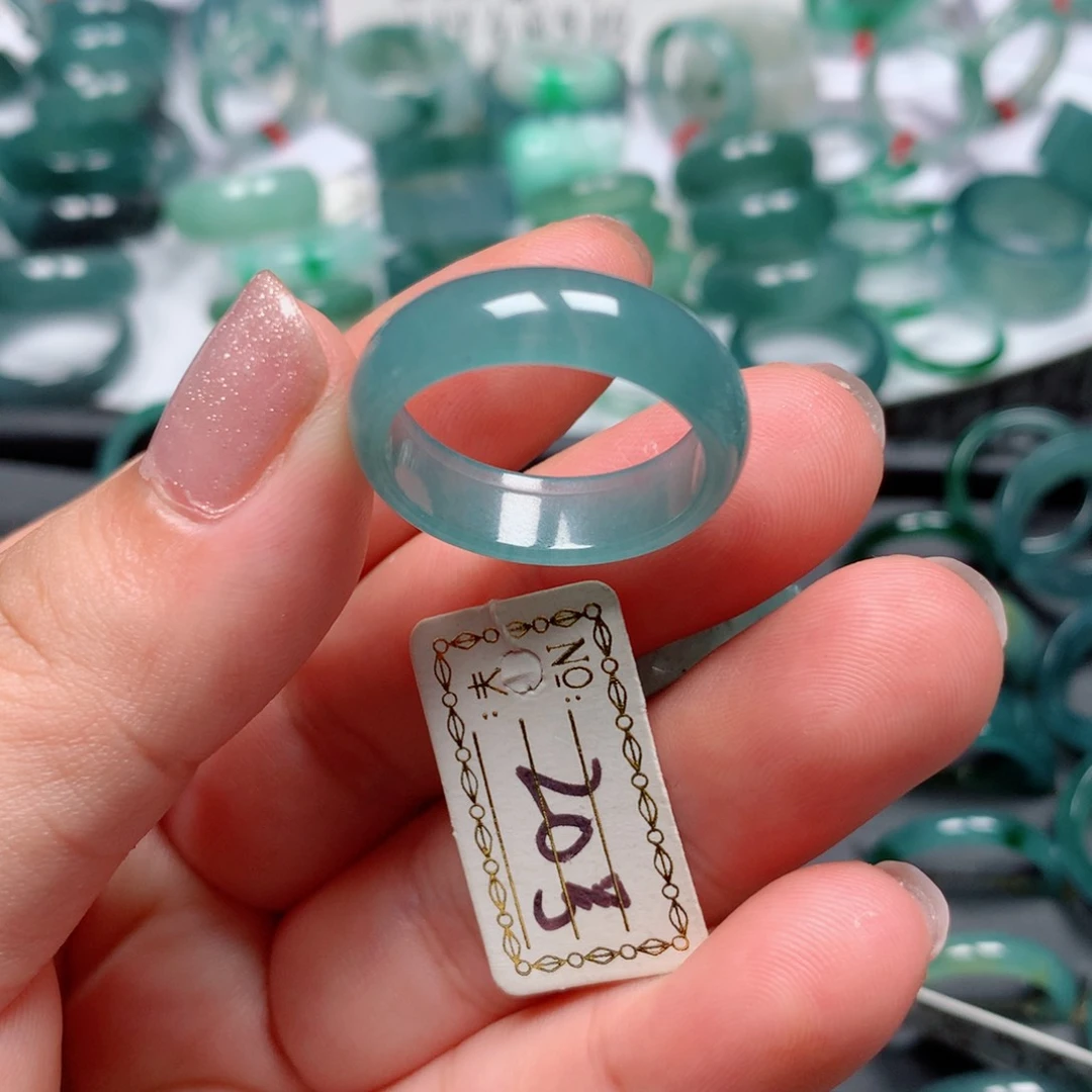 翡翠戒指未镶嵌戒指