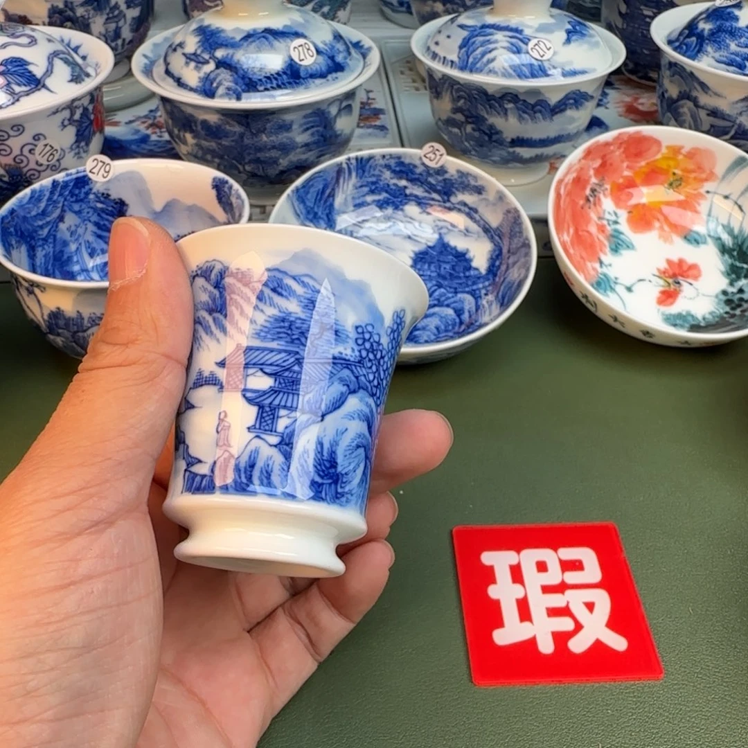 陶纯手工纯手绘茶具289