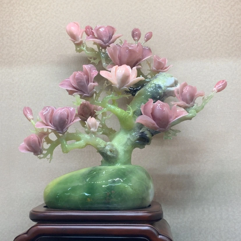 【闪购商品】未镶嵌蛇纹石玉摆件覆膜