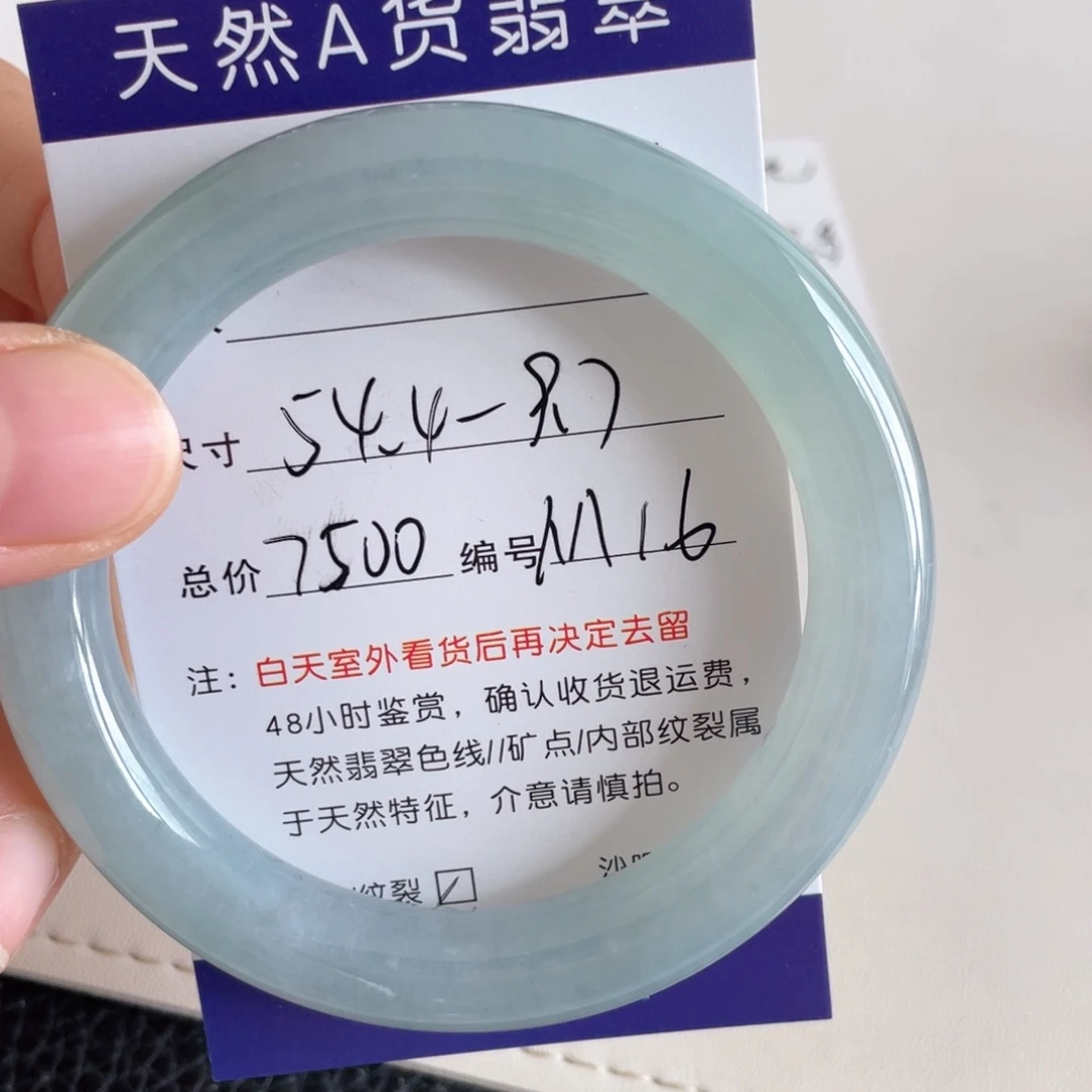 未镶嵌手镯翡翠翡翠