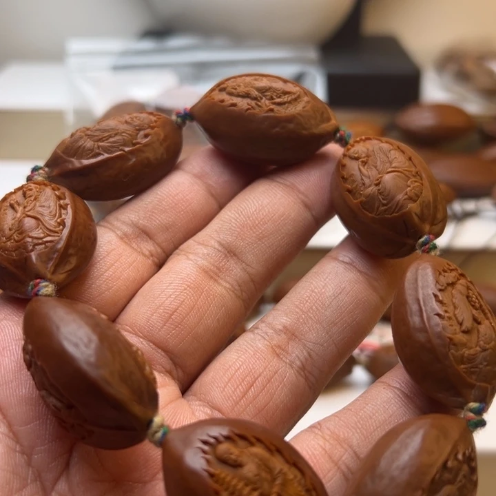 橄榄核手串/手链双面罗汉