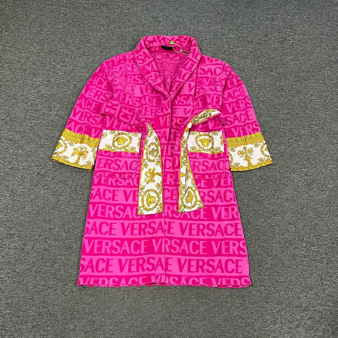 99新 AMIPARIS 范思哲 满印 浴袍 睡袍