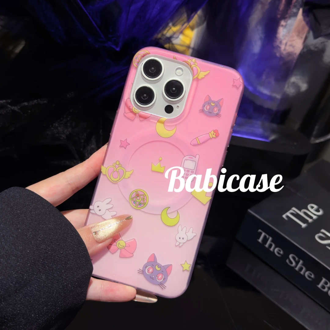 【美少女的百宝箱磁吸壳】iPhone16promax/14pro适用于苹果手机壳