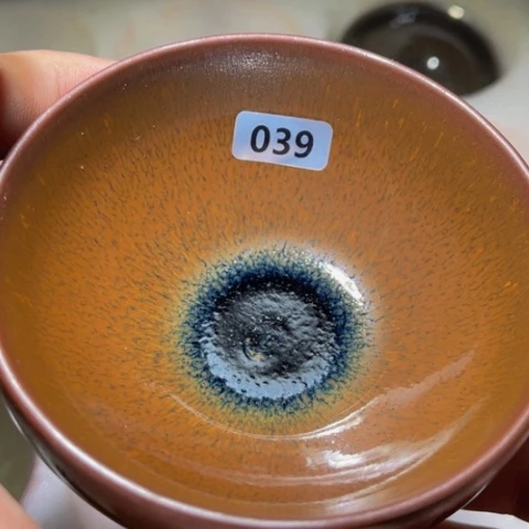 茶盏原矿原釉柴烧建盏