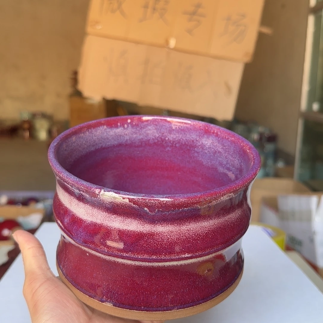 陶摆件郑家钧瓷摆件微瑕