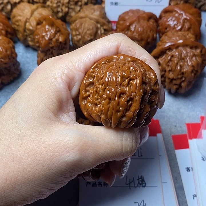 把件文玩核桃四座楼