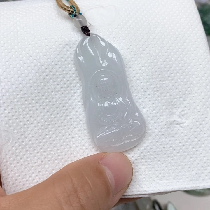 翡翠未镶嵌颈饰天然缅甸翡翠