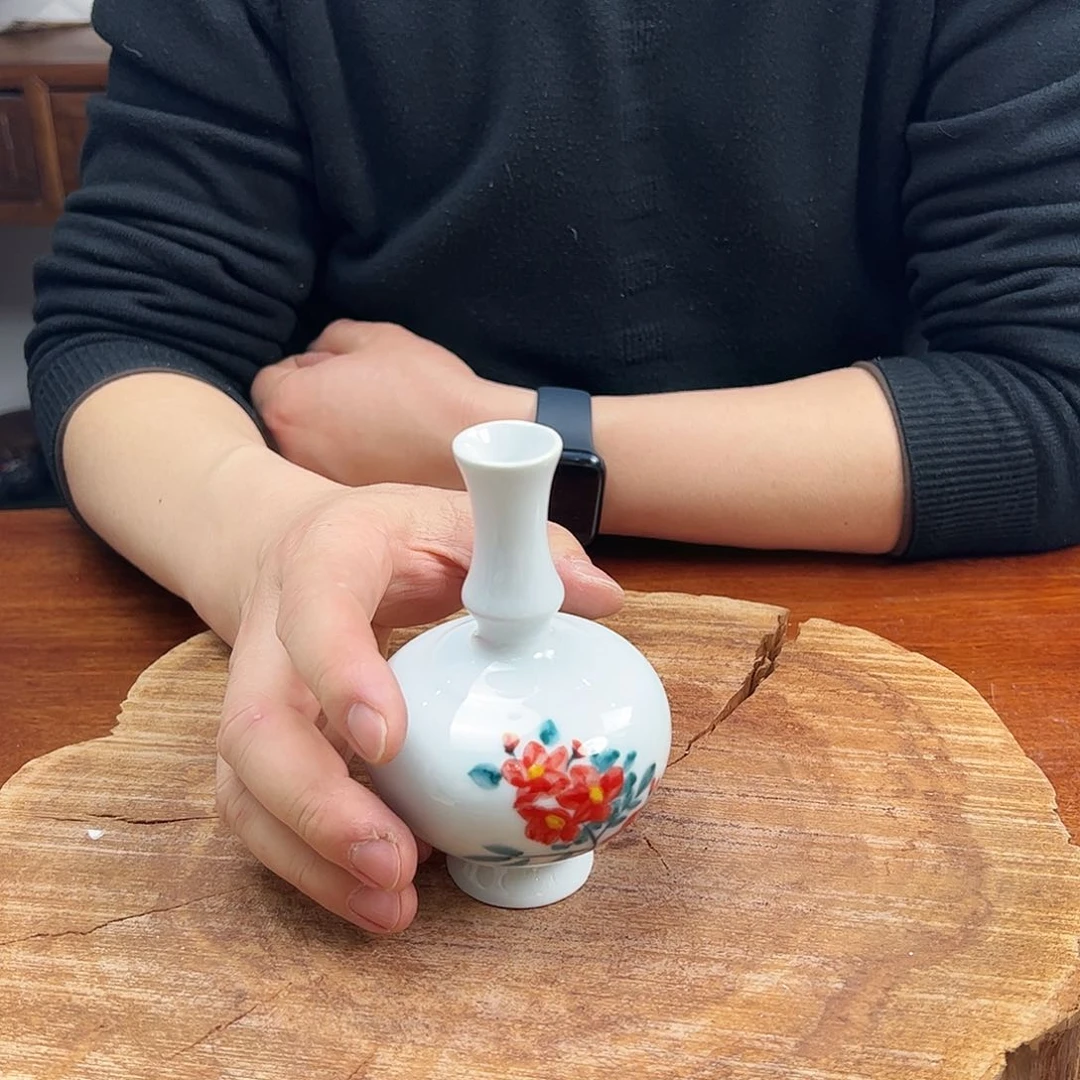 瓷片景德镇陶瓷手工手绘制作