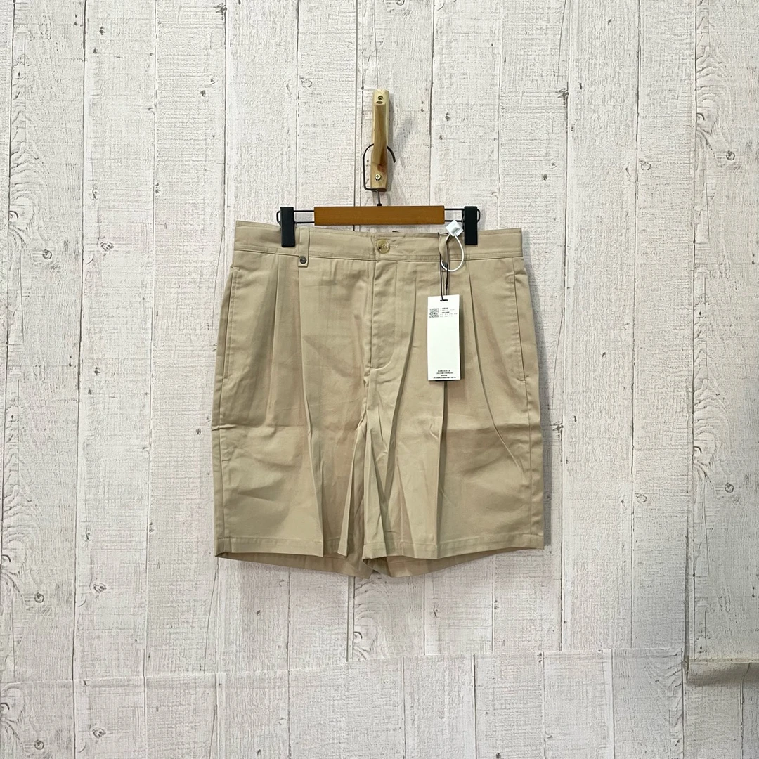 99新 BURBERRY/博柏利 (ll)卡其色短裤 1*48码 bc002213