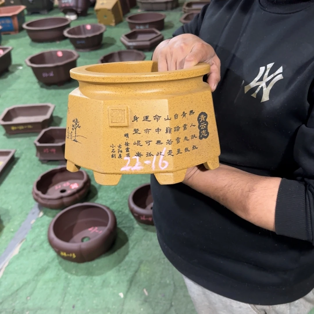 花盆紫砂紫砂花盆