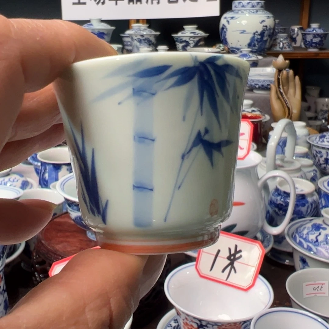 摆件景德镇青花瓷器