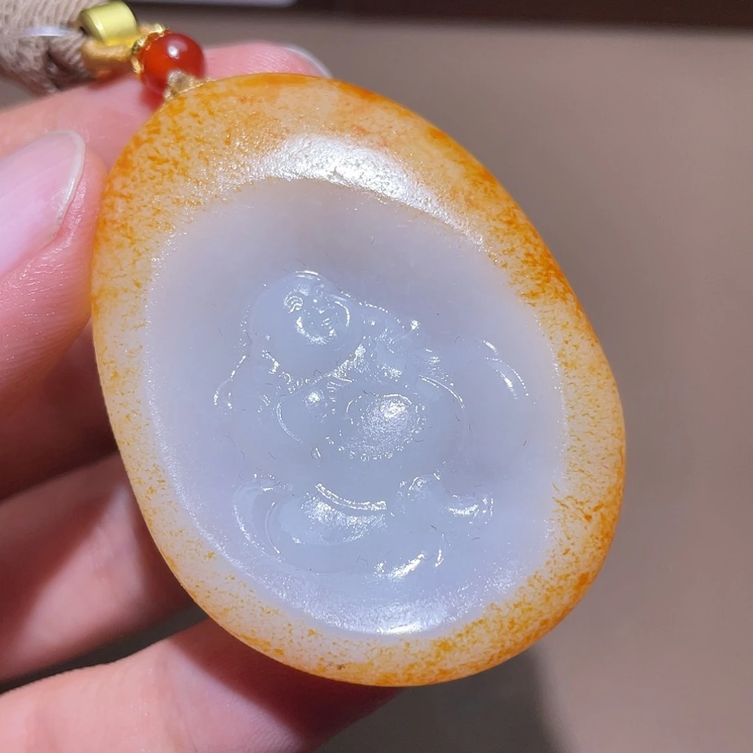 和田玉颈饰未镶嵌Y