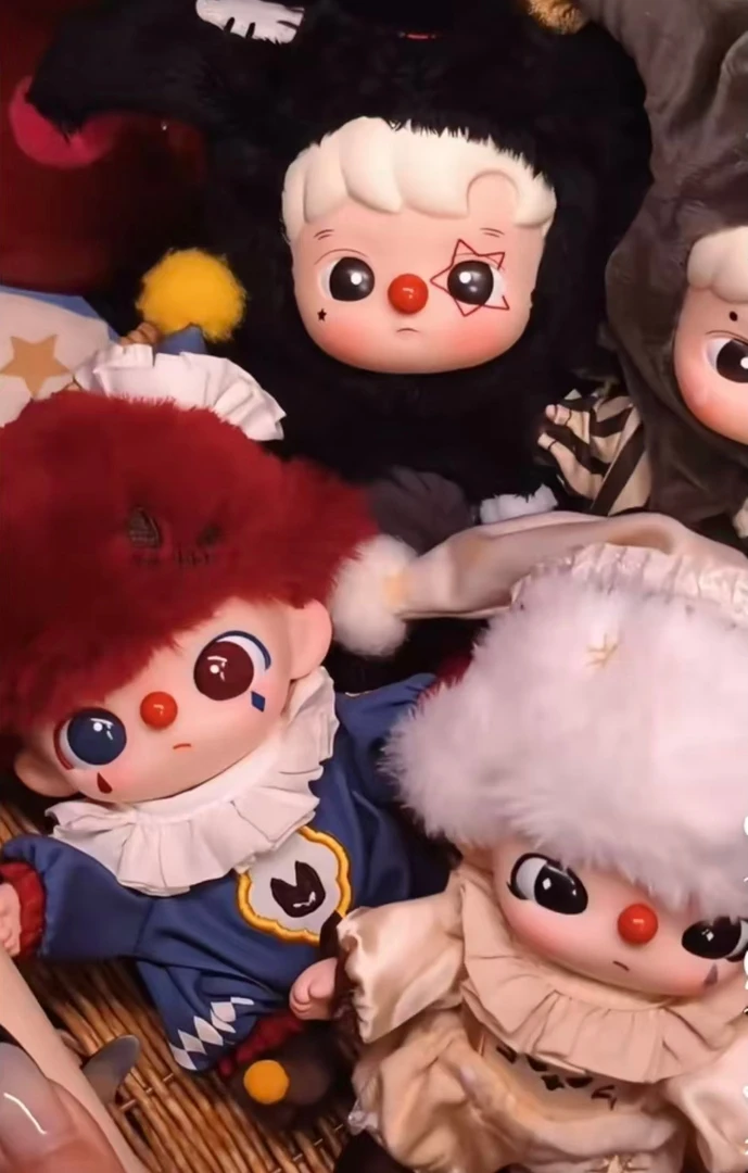 （代拆）万圣节小丑-搪胶毛绒盲盒