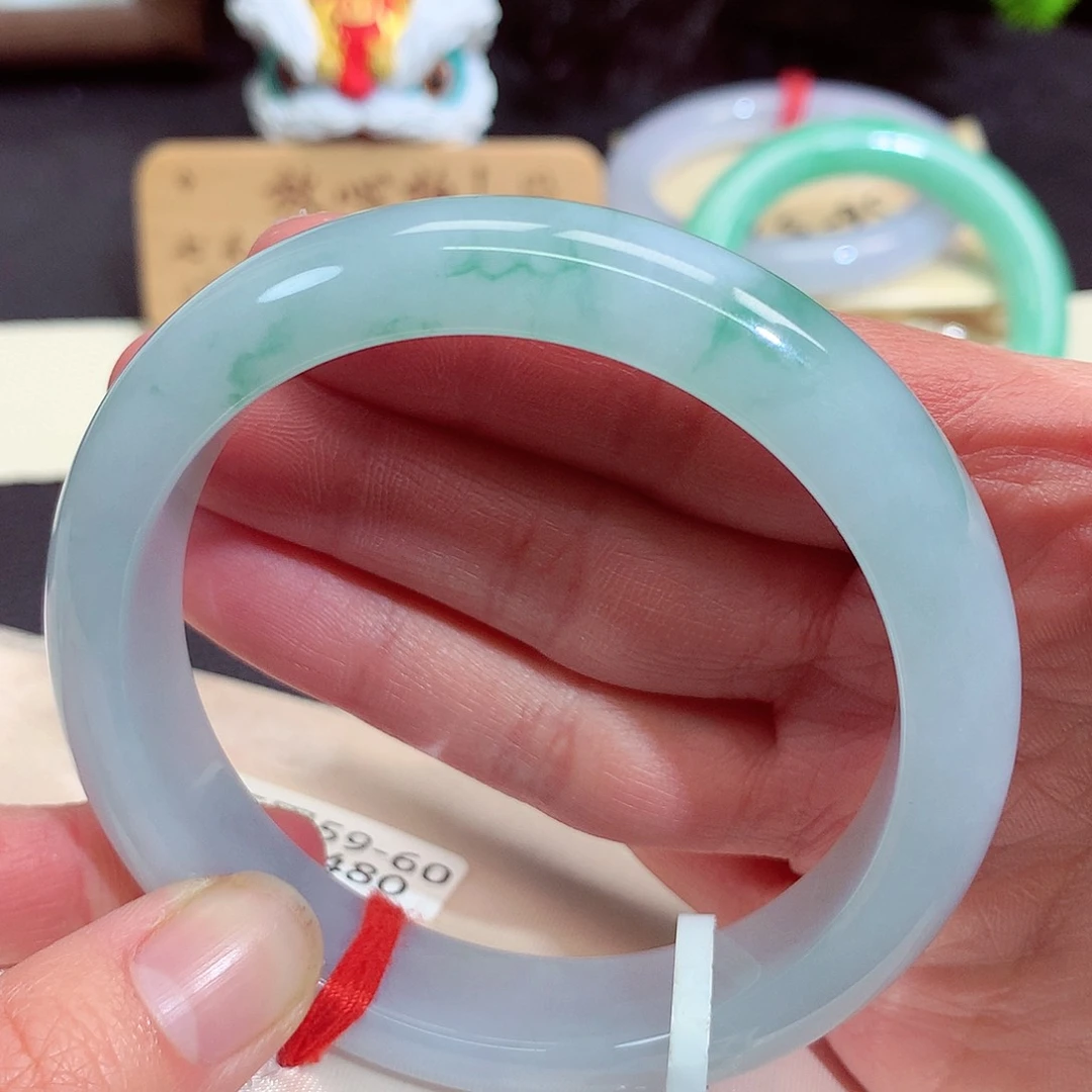 翡翠未镶嵌手镯480