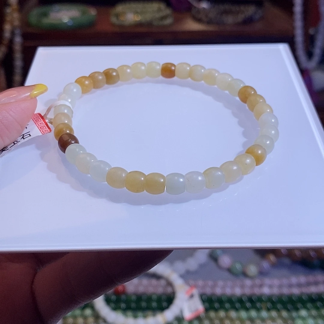 手链未镶嵌和田玉多样性6