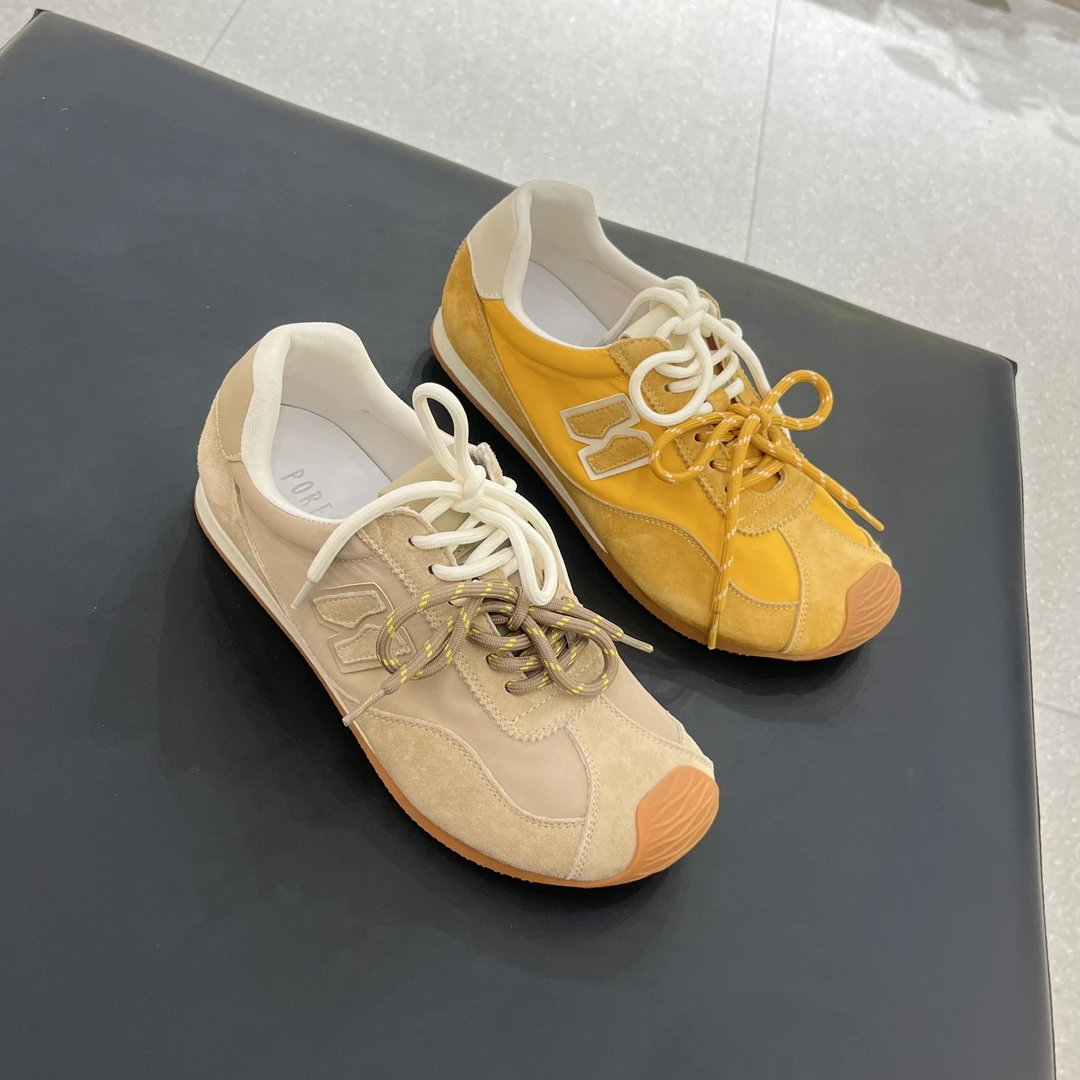 波斐女款韩系德训鞋软底舒适 ins 910-911 休闲鞋