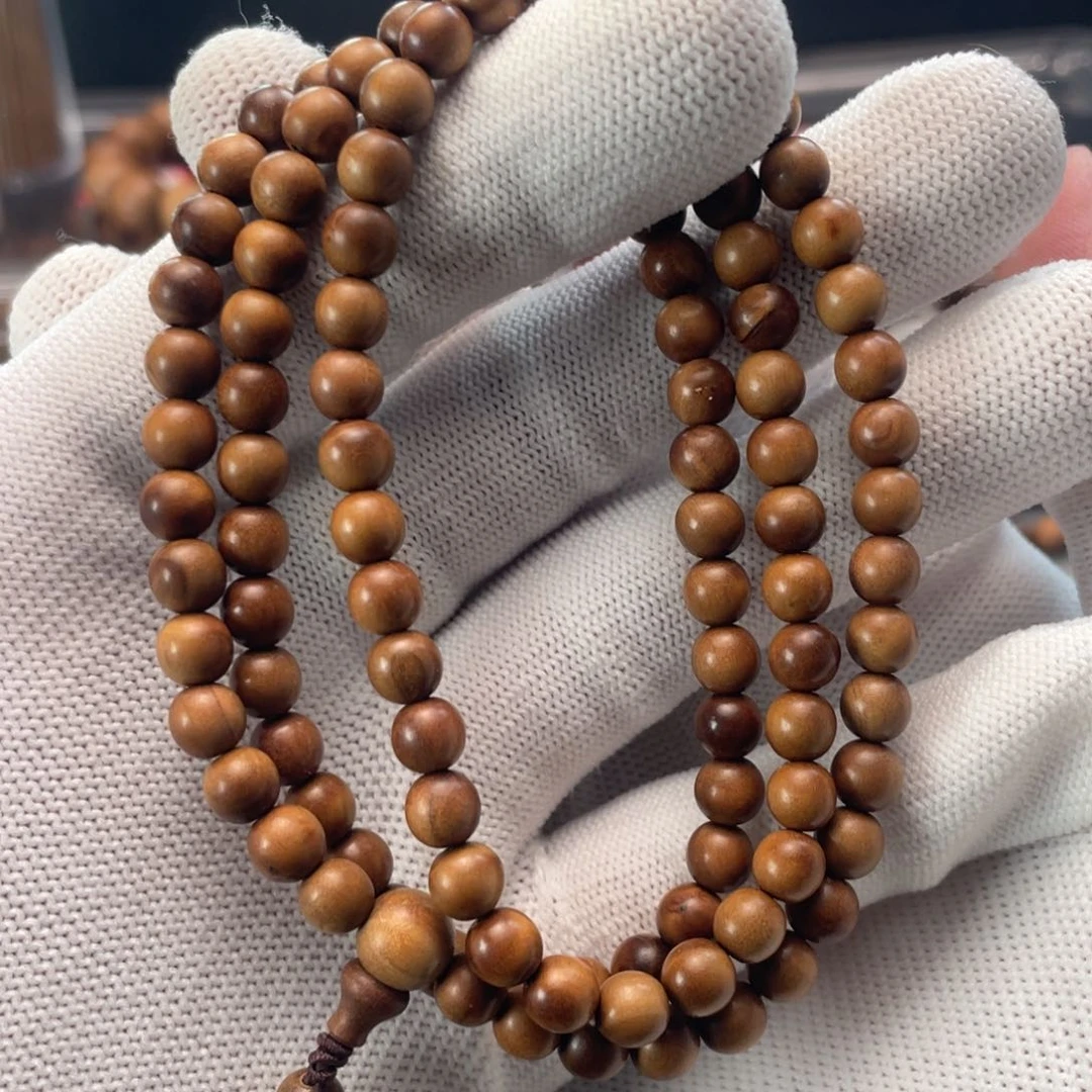 檀香木手串/手链留疤瑕疵0.6*108