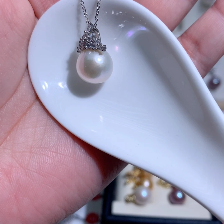 淡水珍珠颈饰合金